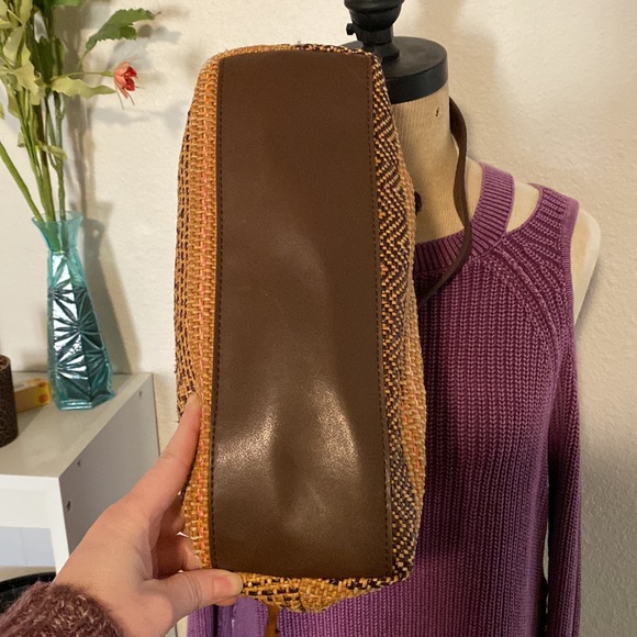 Fossil woven straw retro purse - Picture 3 of 10